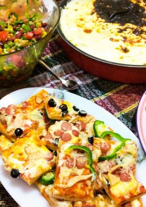 صورة لوصفة 🍝 معكرونه بالبشاميل 🍝