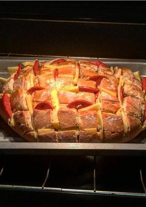A picture of Stuffed Bread.