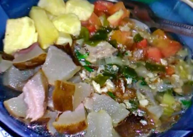 Standar Resep memasak Soto mie Bogor rumahan  lezat