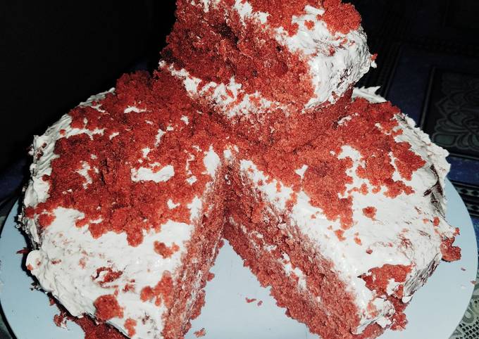 6. Red velvet tanpa mixer dan oven