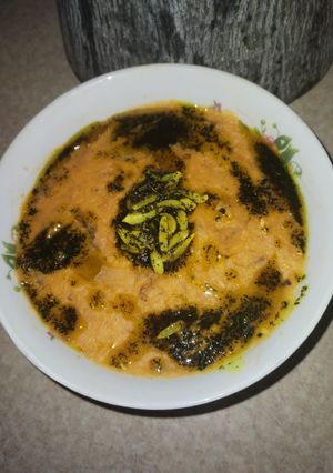 عکسی از دستور بزقرمه غذای کرمانی😋