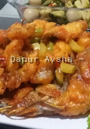 Foto resep Gurame Fillet Saos Pedas Manis