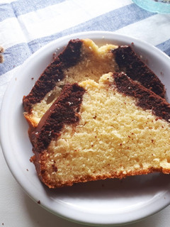 Foto resep Bolu Panggang / Marmer Cake (soft & easy)