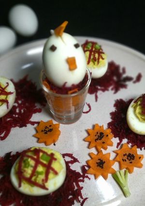 A picture of Egg mayo salad.