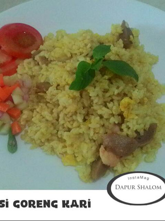 Anti Ribet, Bikin Nasi goreng kari sederhana Istimewa