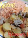 Bistec ranchero con papas