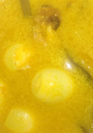 Foto resep Kuah soto santan isi ayam dan telur