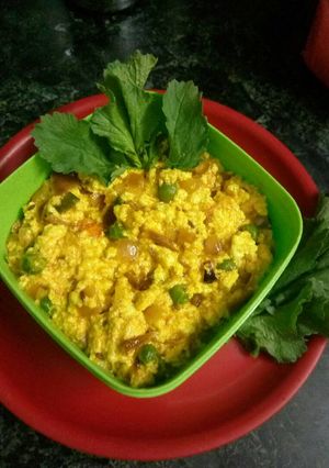 A picture of Paneer ki bhurji.