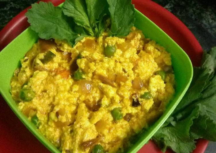 Recipe of Award-winning Paneer ki bhurji