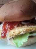 Sándwich🍆🥪 con salsa de ajo🌰