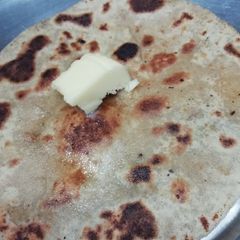 Cauliflower paratha A picture of Cauliflower paratha.