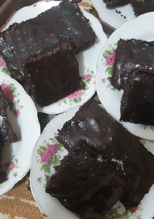 عکسی از دستور کیک شکلاتی