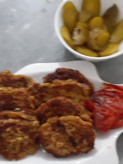 عکسی از دستور کوفته کدو یونانی