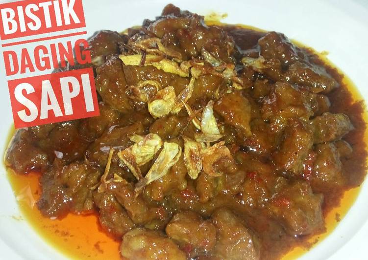 Langkah Mudah untuk Menyiapkan Bistik daging sapi, Bisa Manjain Lidah