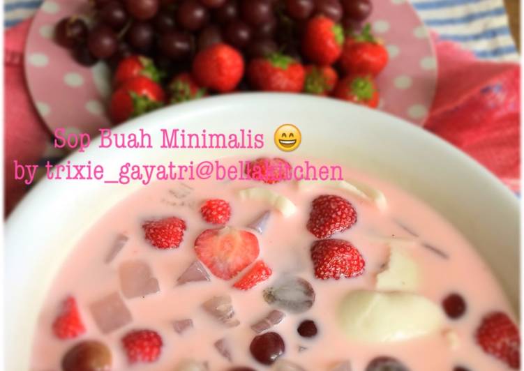 Resep Sop Buah Minimalis 😄 yang Bikin Ngiler