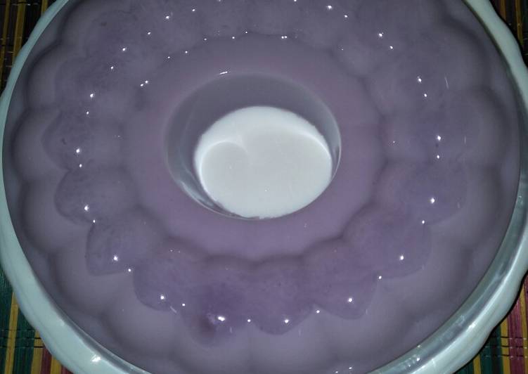 Puding Pop Ice Taro #BikinRamadhanBerkesan