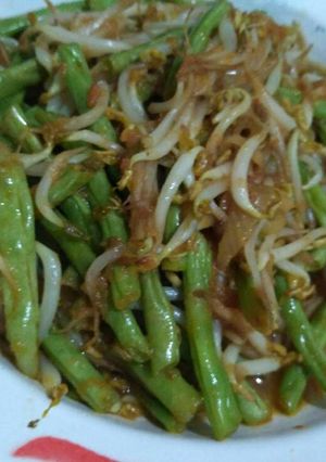Foto resep Tumis baby buncis bumbu tomat 😋