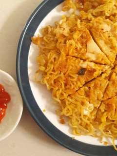 Foto resep Cheesy Pizza Mie 🍕