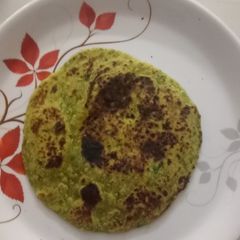 A picture of Spinach Paratha.