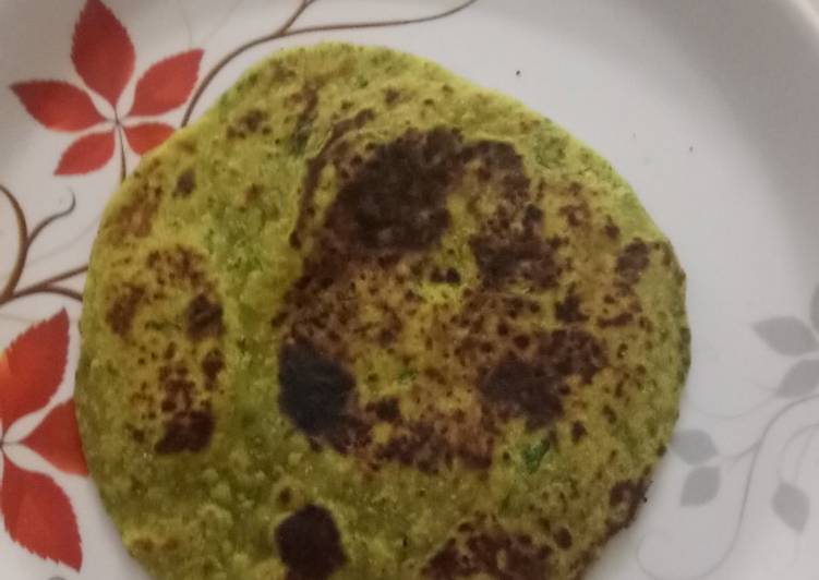 Steps to Make Quick Spinach Paratha