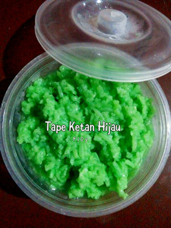 Foto resep Tape Ketan Hijau Homemade