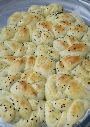 صورة لوصفة فطائر قطنيه بالبقدونس