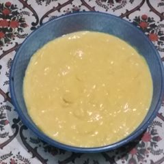 A picture of Milk powder wala custard.