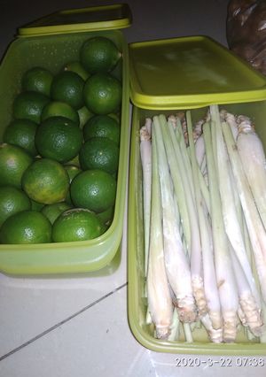 Foto resep Tips menyimpan serai dan jeruk nipis