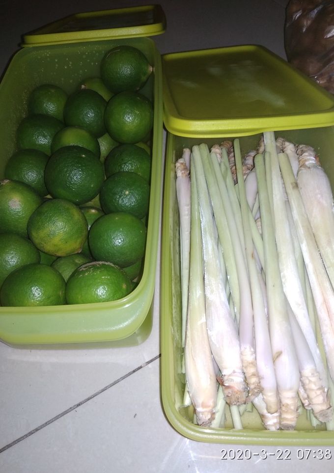 Foto resep Tips menyimpan serai dan jeruk nipis
