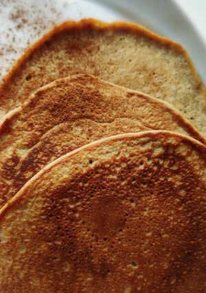 肉桂香蕉Pancake 的食譜成品照片