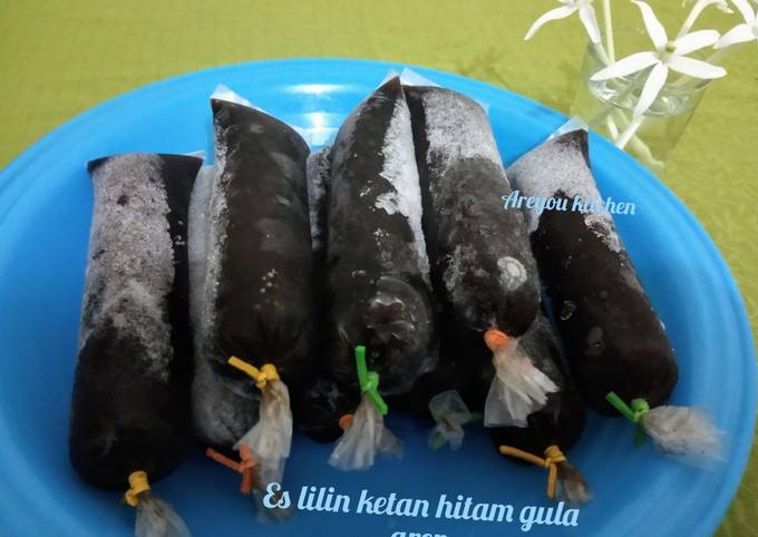 Es lilin ketan hitam gula aren