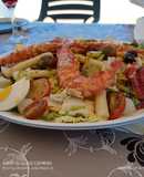 Ensalada de vacaciones y amigos 🤠😃