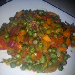 A picture of Peas stew #AuthorMarathon.