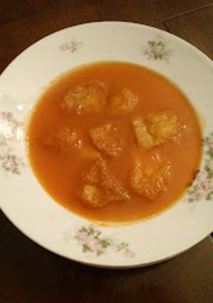 Una foto de Sopa de tortillas capeadas ©