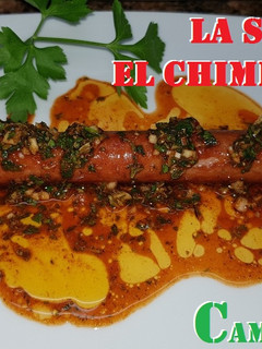 Una foto de La salsa de chimichurri