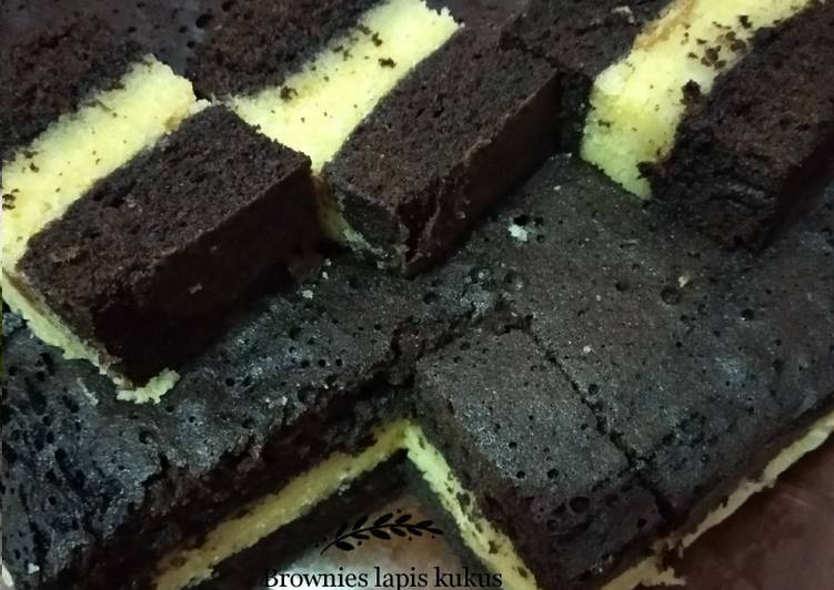 Brownies lapis kukus