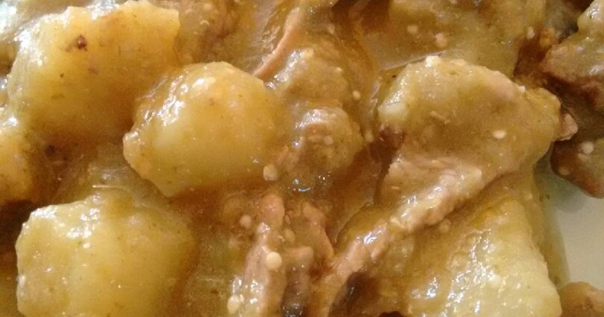 Fajitas de res en salsa verde Receta de chef dayver Cookpad