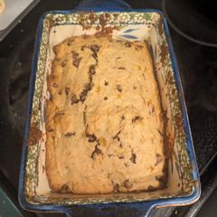 A picture of Chocolate chip Banana bread.