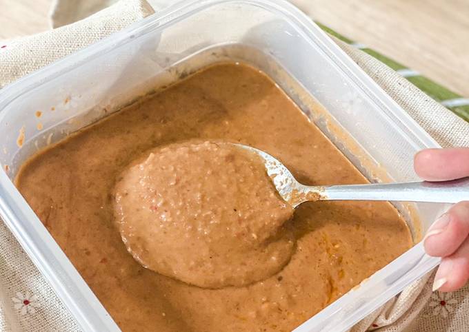Wajib coba! Bagaimana cara membuat Bumbu Kacang yang sempurna