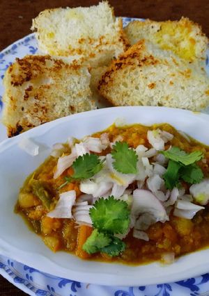 A picture of Pav bhaji.