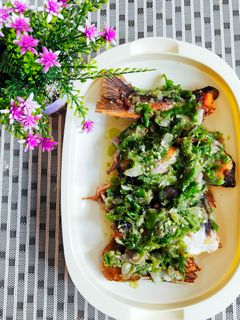 Foto resep Patin lado hijau kriuk (cabe hijau)
