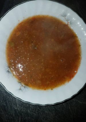 صورة لوصفة شوربة الملفوف للدايت💪