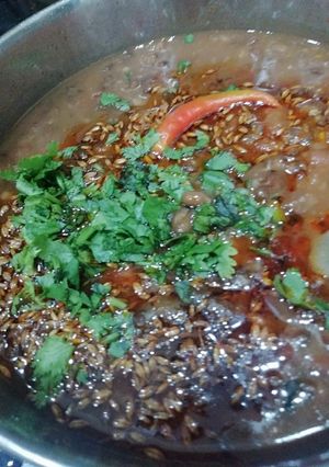 A picture of Makhani dal.
