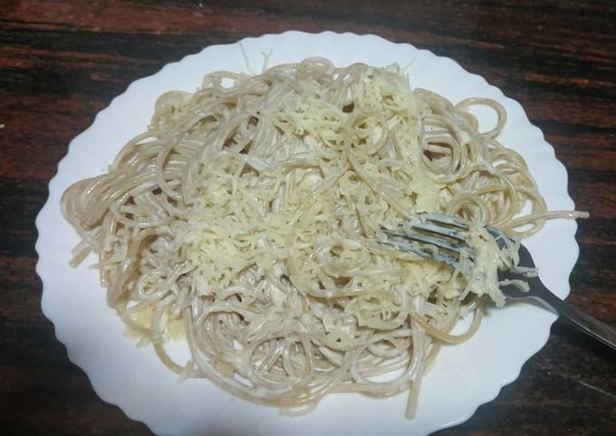 Спагетти с сыром – пошаговый рецепт приготовления с фото