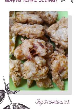 Foto resep Udang Tempe Selimut