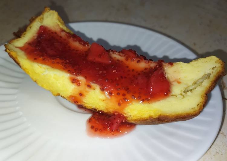 Tarta de queso en panificadora