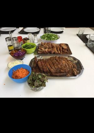 Una foto de Carne al horno adobada!
