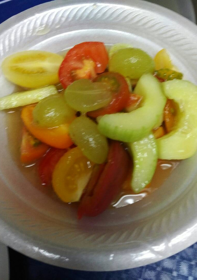 A picture of Not Sweet and Certainly not Tart Salad.