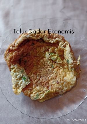 Foto resep Telur Dadar Ekonomis