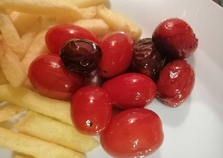 Balsamic cooked tomato